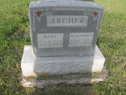 Mary Ellen <I>Hulett</I> Archer 