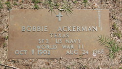 Spec Robert “Bobbie” Ackerman 
