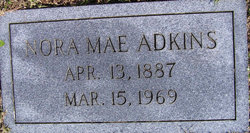Nora Mae <I>Martin</I> Adkins 