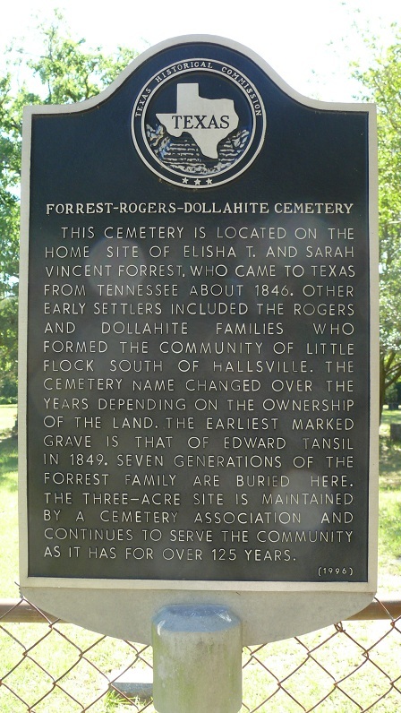 Forrest-Rogers-Dollahite Cemetery