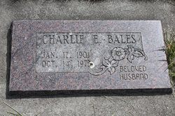 Charlie Edward Bales 