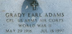 Grady Earl Adams 