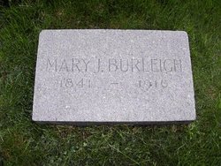 Mary Jane <I>Bither</I> Burleigh 