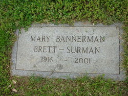 Mary <I>Bannerman</I> Brett-Surman Bradford 