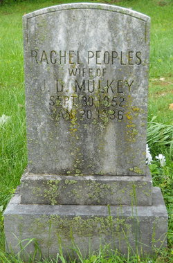 Rachel <I>Peoples</I> Mulkey 