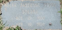 Helen Lois <I>Farthing</I> Solana 