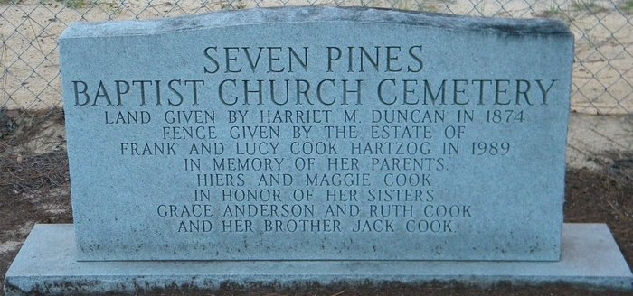 Seven Pines Baptist Church Cemetery