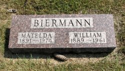 Matelda <I>Bergmann</I> Biermann 