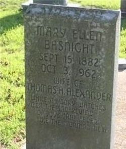 Mary Ellen <I>Basnight</I> Alexander 