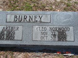 Cleo <I>Norwood</I> Burney 