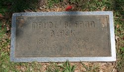 Maude B. <I>Fann</I> Black 