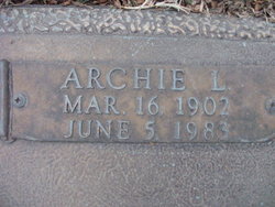 Archie L Hill 