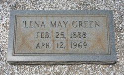 Lena May <I>Gann</I> Green 