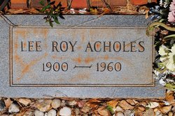 Lee Roy Acholes 