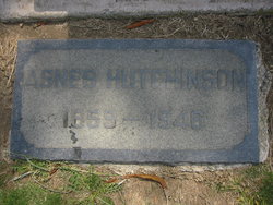 Agnes Jane <I>Persons</I> Hutchinson 