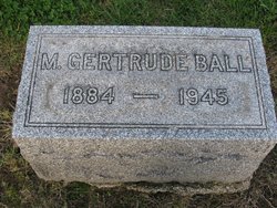 Mary Gertrude <I>Young</I> Ball 