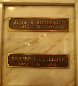 Aura Etta <I>DeWolfe</I> Rutledge 