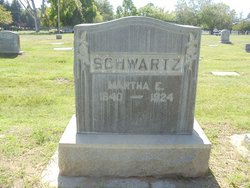 Martha Elizabeth <I>Baer</I> Schwartz 