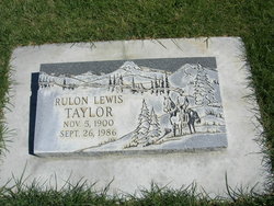 Rulon Lewis Taylor 