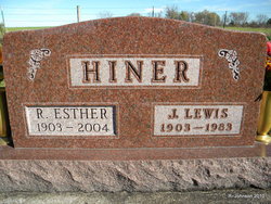 Ruby Esther <I>Foster</I> Hiner 