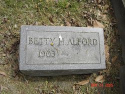 Betty <I>Horton</I> Alford 