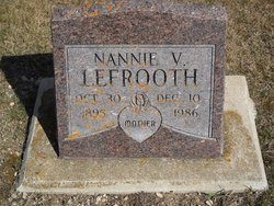 Nannie Victalia <I>Holmgren</I> Lefrooth 