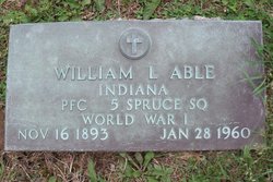 PFC William Lawrence Able 
