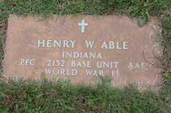 PFC Henry Wendall Able 