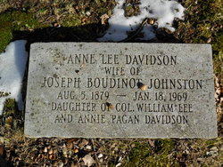 Ann Lee <I>Davidson</I> Johnston 