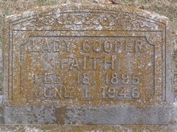 Lady Colesta <I>Cooper</I> Faith 