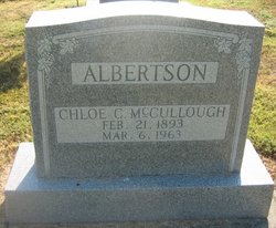 Chloe C <I>McCullough</I> Albertson 