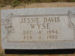 Jessie <I>Davis</I> Wyse 