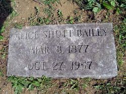 Alice <I>Shutt</I> Bailey 