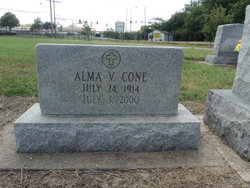 Alma Virginia <I>Jones</I> Cone 