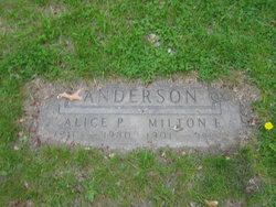 Alice Pearl <I>Holling</I> Anderson 