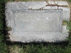 Lucy Lavina “Fausett” <I>Bigelow</I> Fausett 