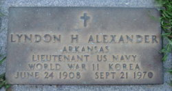 Lyndon H. Alexander 