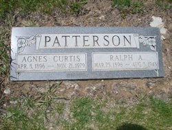 Agnes <I>Curtis</I> Patterson 