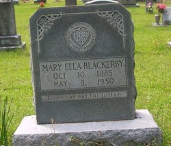 Mary Ella <I>Clement</I> Blackerby 