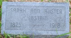 Sarah Ann <I>Buster</I> Chastain 
