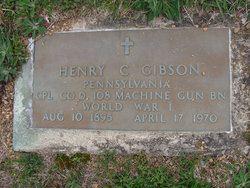 Henry C Gibson 