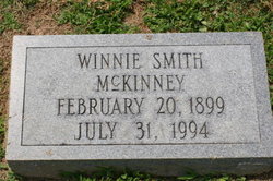 Winnie <I>Smith</I> McKinney 
