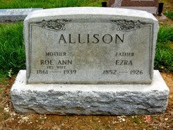 Roe Ann <I>Rodgers</I> Allison 
