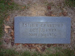 Esther Lee <I>Rose</I> Crawford 