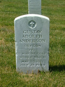 PFC Gustav Adolph Anderson 