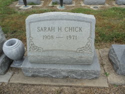 Sarah Elizabeth <I>Herring</I> Chick 