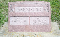 Willie B <I>Hardeman</I> Armstrong 