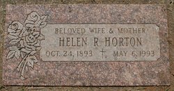 Helen Rhonda <I>Richardson</I> Horton 