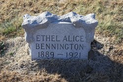 Ethel Alice <I>Bales</I> Bennington 