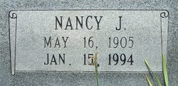 Nancy Jane <I>Carswell</I> Carswell 